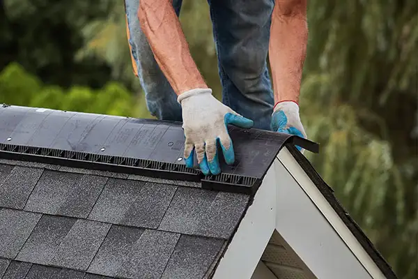 Roof shingles texture background image