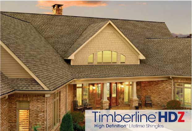 GAF StainGuard Plus shingle warranty badge
